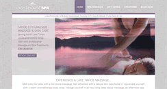 Desktop Screenshot of lighthousespa.com